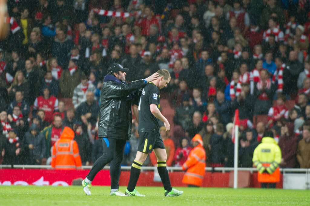 James McCarthy après la relégation de Wigan en Championship en 2013