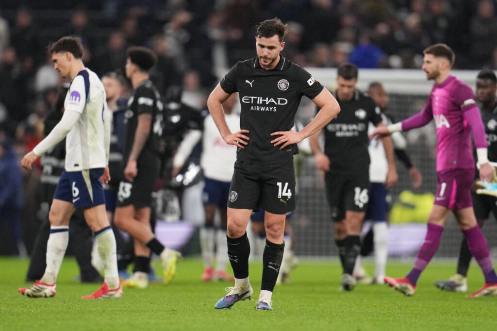 Nico Gonzalez déçu du match nul de Manchester City à Tottenham Hotspur