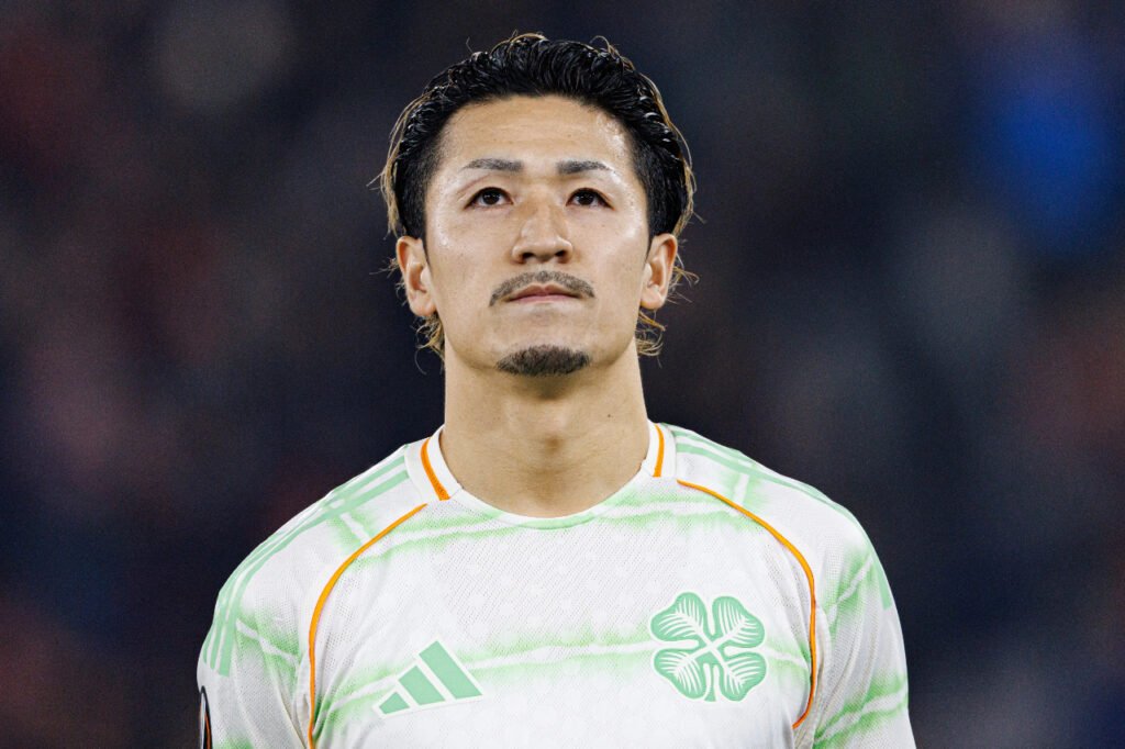 Daizen Maeda avec le Celtic Glasgow en Ligue Europa